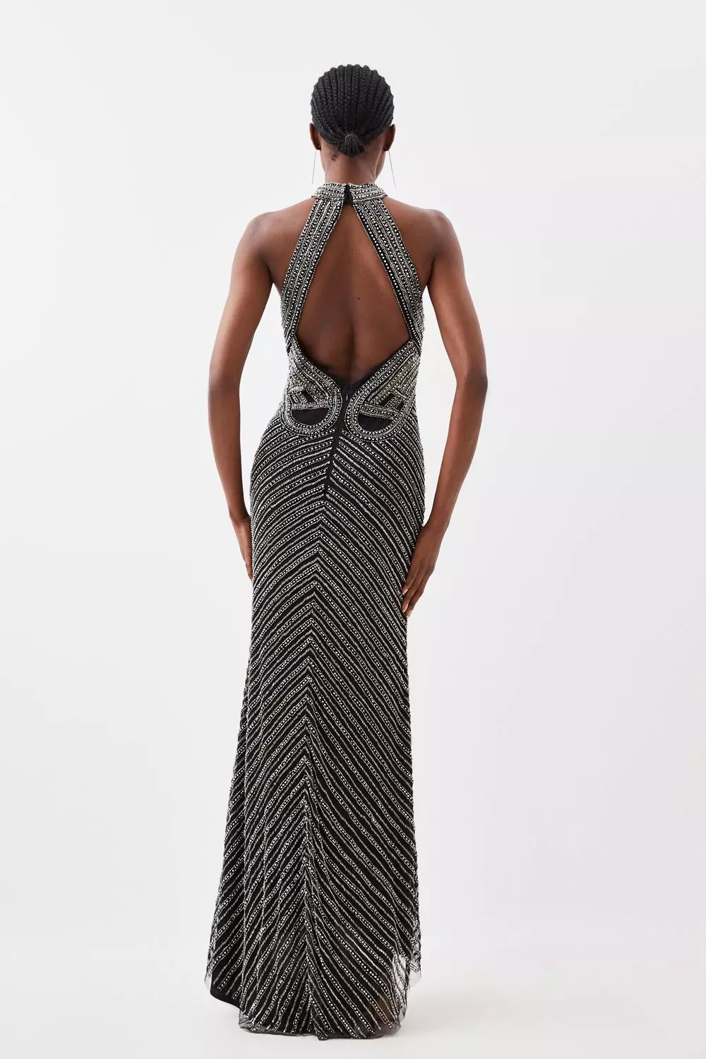 Embellished petite 2024 maxi dress